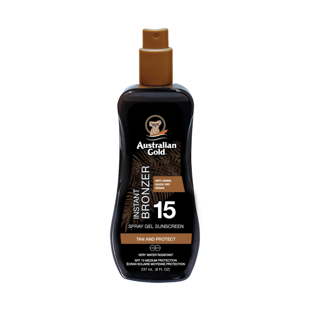 SPF 15 SPRAY GEL WITH INSTANT BRONZER 237ml